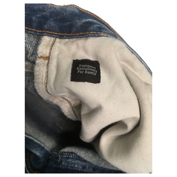 Carhartt Jeans Mens 38X30 Relaxed Fit Straight Leg Medium Wash Denim Blue - Picture 10 of 13